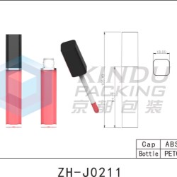 Square lip gloss packaging (ZH-J0211)